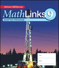 MathLinks 9 Adapted Program Cover