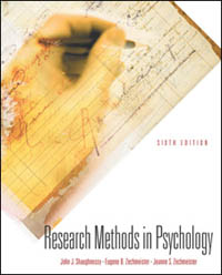 Research Methods in Psychology Book Cover