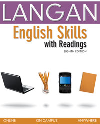 English Skills with Readings Eighth Edition book cover