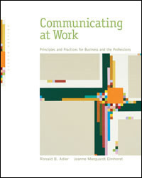 Communicating at Work book cover