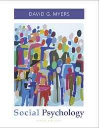 Psicología Social, novena edición, la portada del libro