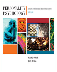 Psicología de la Personalidad, tercera edición, la portada del libro