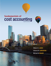 Lanen, Fundamentals of Cost Accounting, Fourth Edition Large Cover