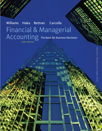 Williams Financial and Managerial Accounting 16e Large Cover